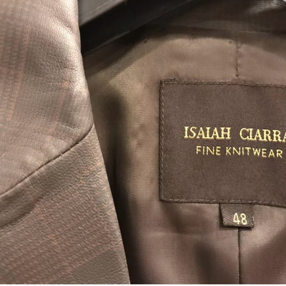 Designer leather jacket - Picture 3 of 16